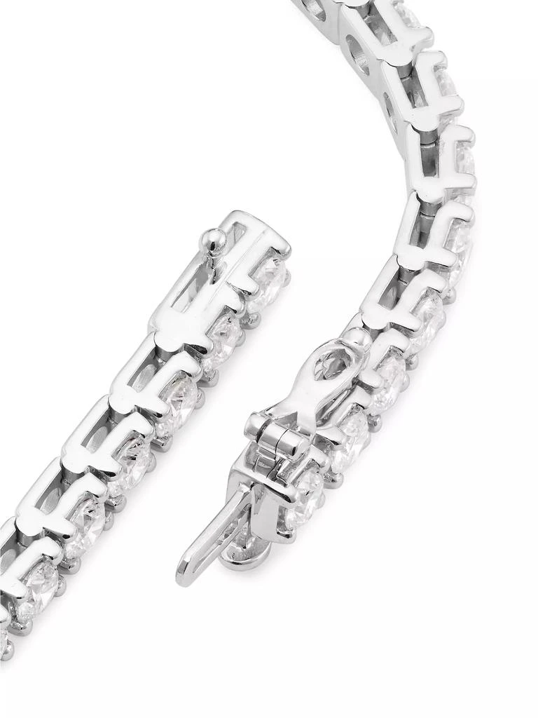 商品Saks Fifth Avenue Collection|14K White Gold &amp; 8 TCW Lab-Grown Diamond Tennis Bracelet,价格¥73853,第3张图片详细描述