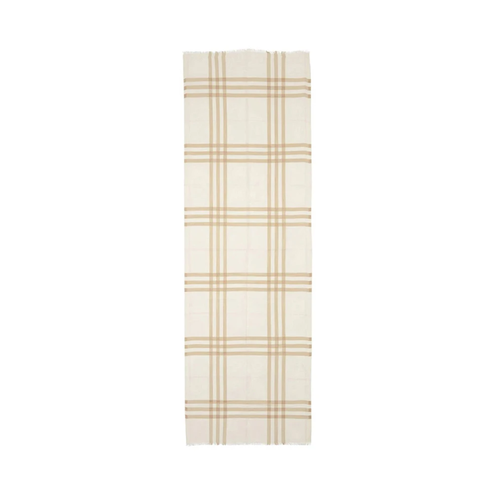 BURBERRY 米色中性围巾 8021442 商品