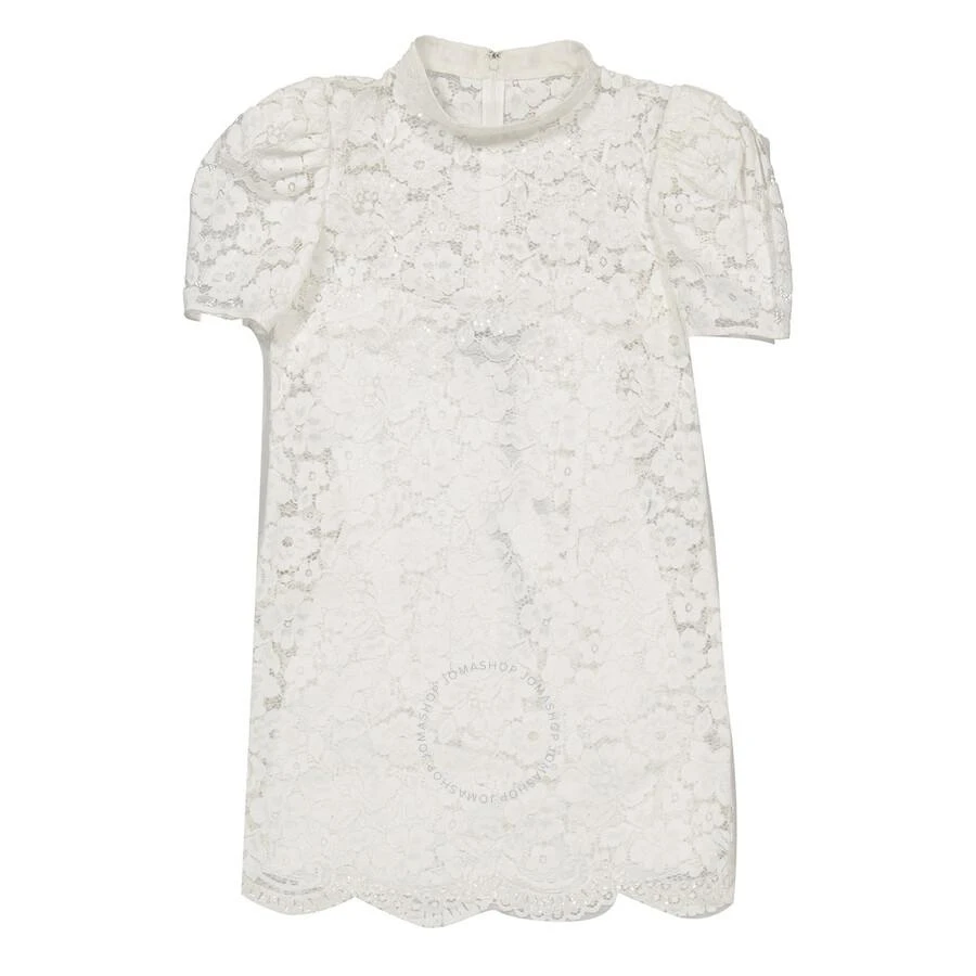 商品Marc Jacobs|White Floral Lace Mini Dress,价格¥2010,第3张图片详细描述