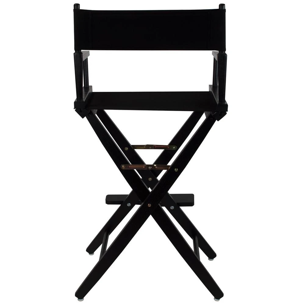 商品American Trails|Extra-Wide Premium 30"  Directors Chair Black Frame W/Black Color Cover,价格¥1105,第3张图片详细描述