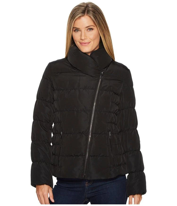 商品Kenneth Cole|Kenneth Cole New York Quilted Coat with Asymmetrical Zip  女士外套,价格¥417,第5张图片详细描述