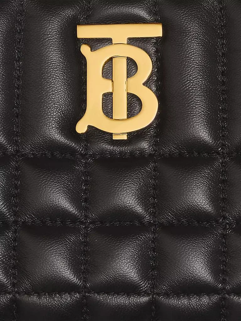 商品Burberry|Mini Lola Quilted Leather Camera Bag,价格¥10818,第5张图片详细描述