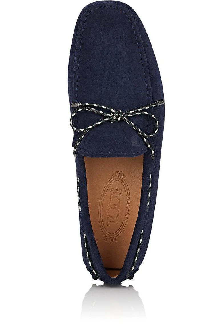 商品Tod's|Braided-Tie Suede Drivers,价格¥722,第4张图片详细描述