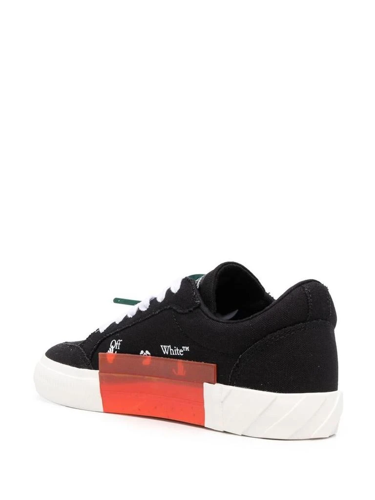 商品Off-White|OFF-WHITE Low Vulcanized canvas sneakers,价格¥1858,第2张图片详细描述