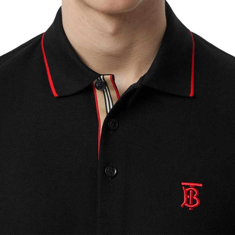 商品Burberry|BURBERRY 博柏利 经典TB字母刺绣男士POLO衫 8017003,价格¥1923,第1张图片