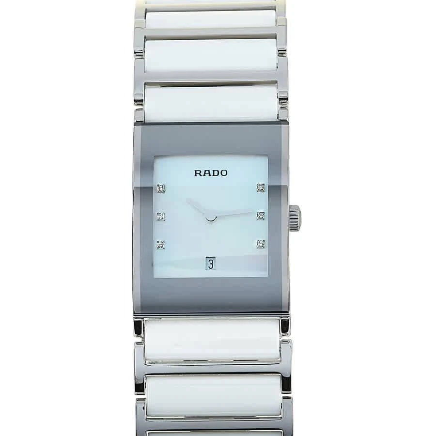 商品Rado|Rado Integral Quartz Diamond Ladies Watch R20746901/01.160.0746.3.190,价格¥5843,第2张图片详细描述