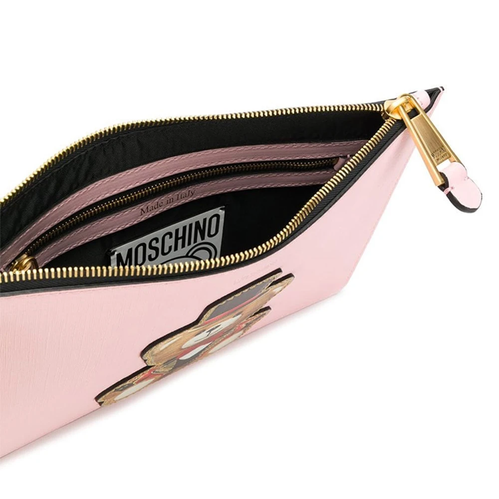 MOSCHINO 粉色女士手拿包 7A8429-8210-1224 商品