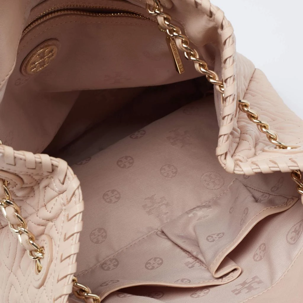 Tory Burch Powder Pink Leather Drawstring Backpack 商品