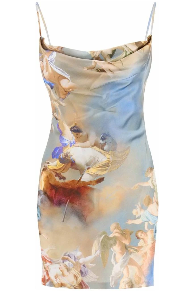 商品Balmain|Balmain Mini Slip Dress With 'Sky' Print,价格¥10177,第1张图片