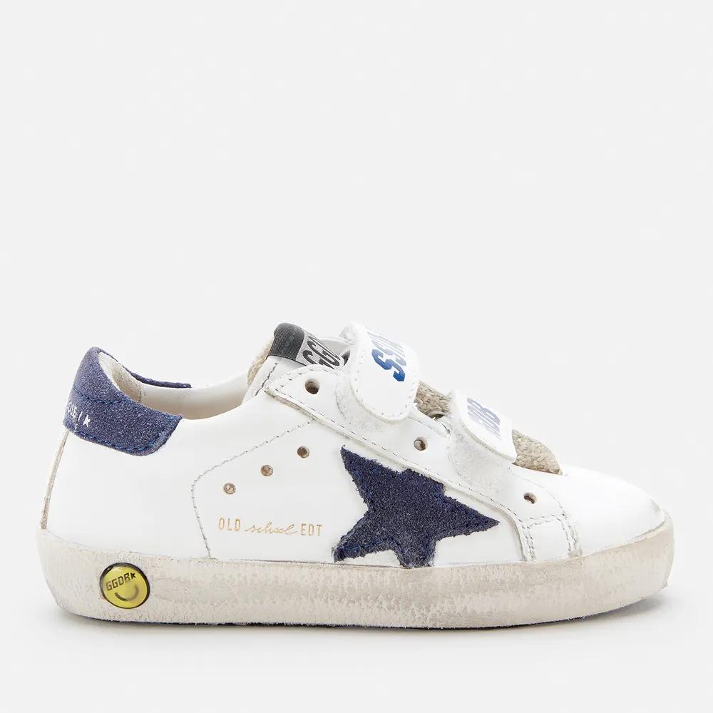 Golden Goose Toddlers' Leather Upper Suede Star And Heel Trainers商品第1张图片规格展示