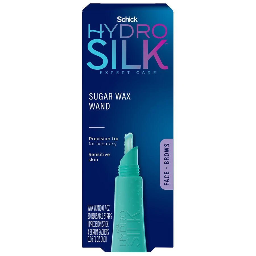 商品Schick Hydro Silk|Easy Control Sugar Wax Wand for Face + Brow,价格¥100,第1张图片