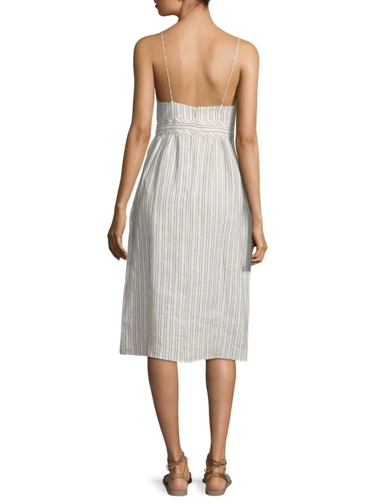商品Theory|Melaena B Striped Linen Dress,价格¥965,第2张图片详细描述