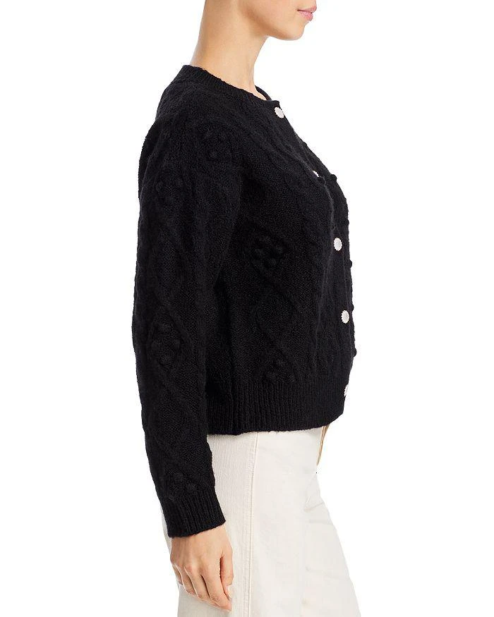 商品AQUA|Embellished Cable Knit Cardigan - 100% Exclusive,价格¥196,第4张图片详细描述