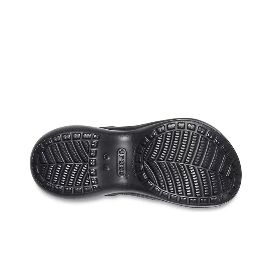 商品[国内直发] Crocs|Crocs卡骆驰 Bae Clog 小鲸鱼复古克骆格 EVA 洞洞鞋 6cm 女款 黑色,价格¥438,第5张图片详细描述