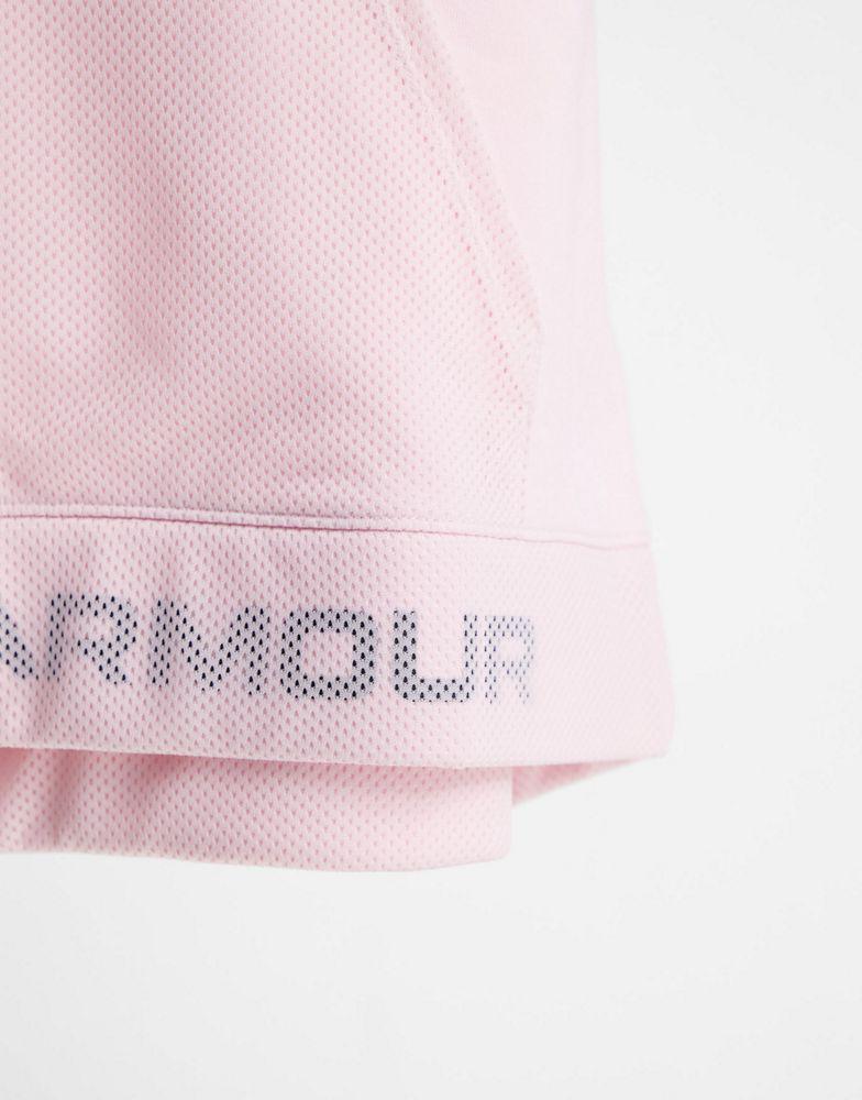 商品Under Armour|Under Armour Rival fleece hoodie in pink,价格¥331,第5张图片详细描述