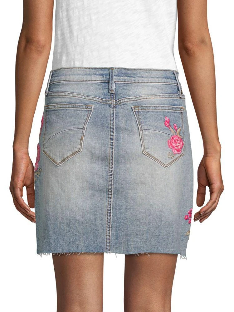 商品Driftwood|Embroidered Denim Skirt,价格¥238,第2张图片详细描述