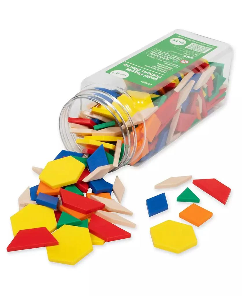 商品edxeducation|Pattern Blocks Plastic, Set of 250,价格¥185,第3张图片详细描述