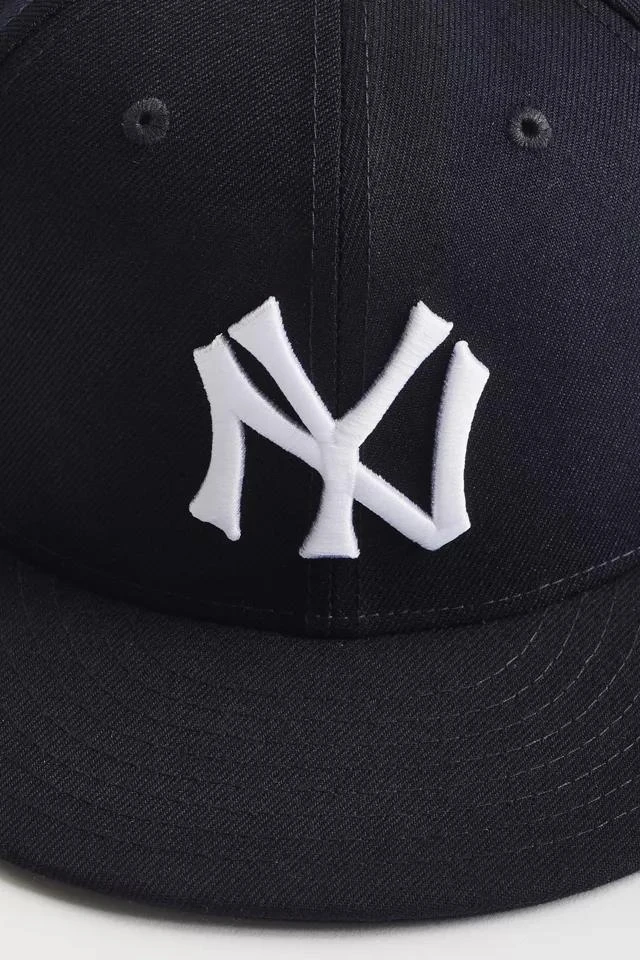 商品New Era|New Era New York Yankees Retro Cooperstown Fitted Baseball Hat,价格¥303,第4张图片详细描述