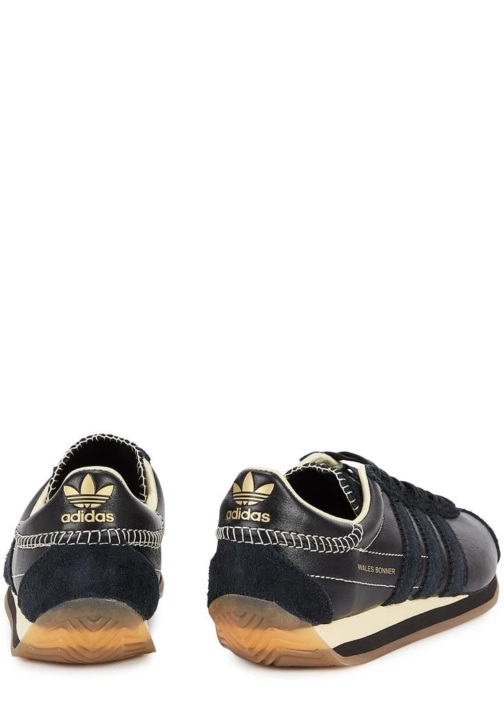 商品Adidas|X Wales Bonner Country black leather sneakers,价格¥1519,第3张图片详细描述