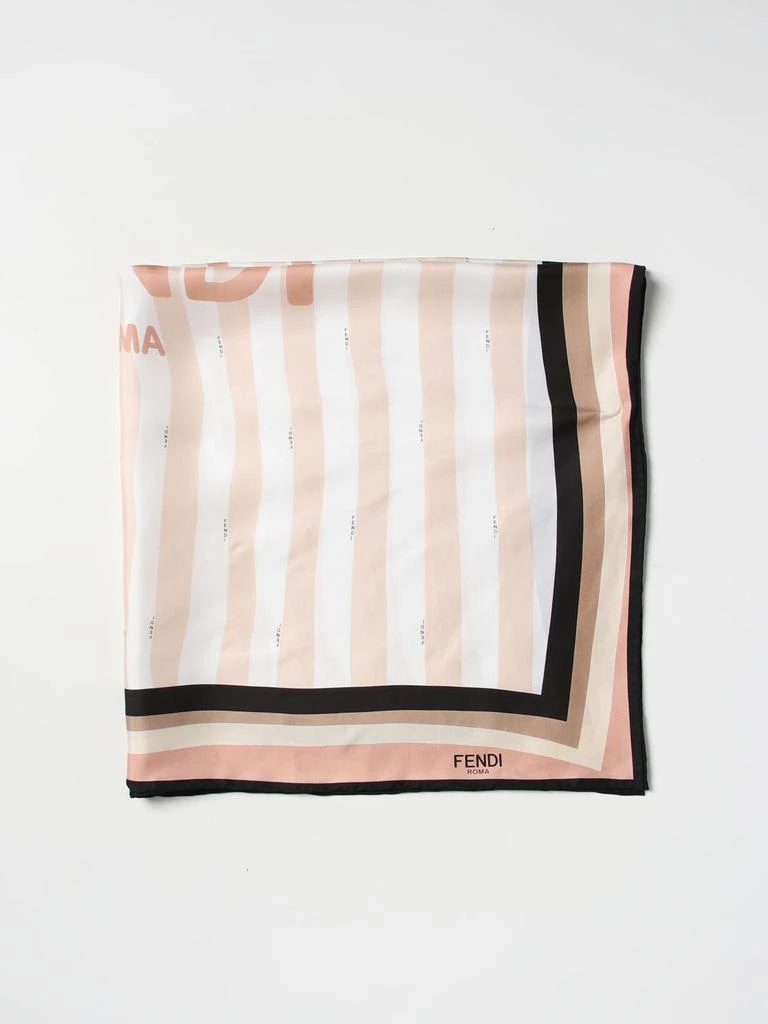 商品Fendi|Fendi Pequin scarf in organic silk twill,价格¥3022,第1张图片