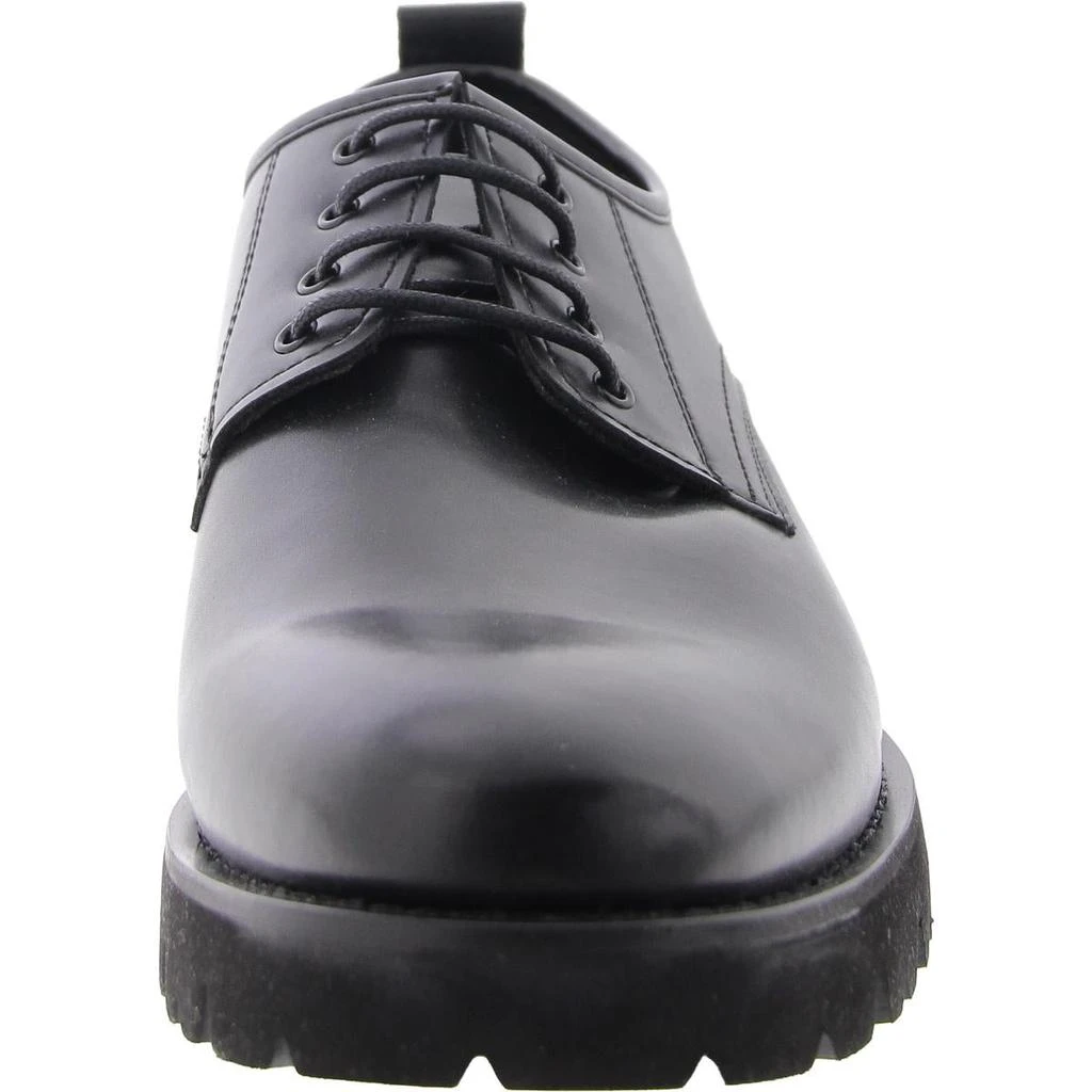 商品Steve Madden|Steve Madden Mens Chadwick Faux Leather Lace-Up Derby Shoes,价格¥480,第3张图片详细描述