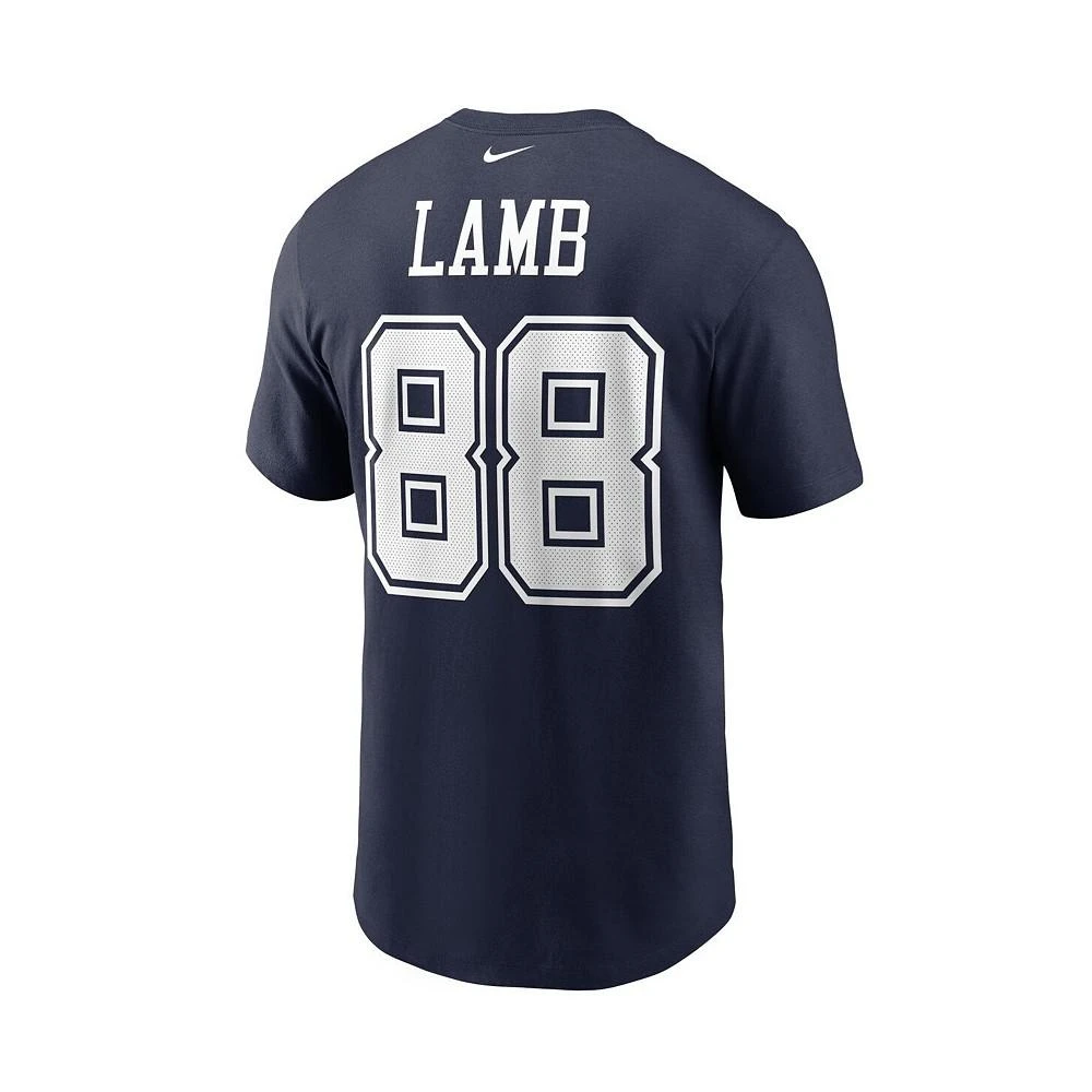 商品NIKE|Dallas Cowboys Men's Pride Name and Number Wordmark 3.0 Player T-shirt Ceedee Lamb,价格¥300,第3张图片详细描述