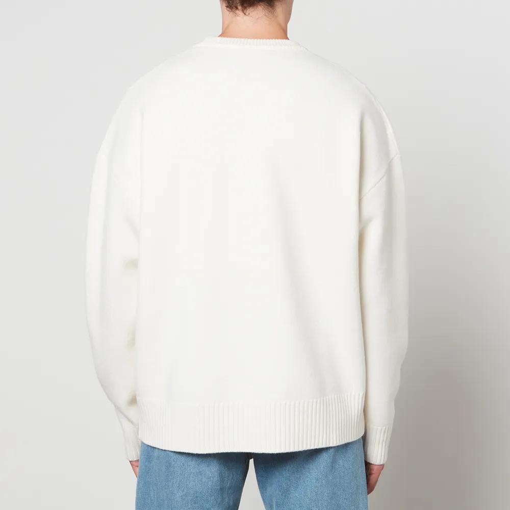 商品AMI|AMI De Coeur Intarsia Virgin Wool Jumper,价格¥2744,第4张图片详细描述