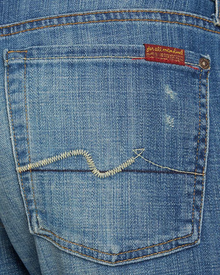 商品7 For All Mankind|Josefina Boyfriend Jeans in Bright Broken Twill,价格¥444,第4张图片详细描述