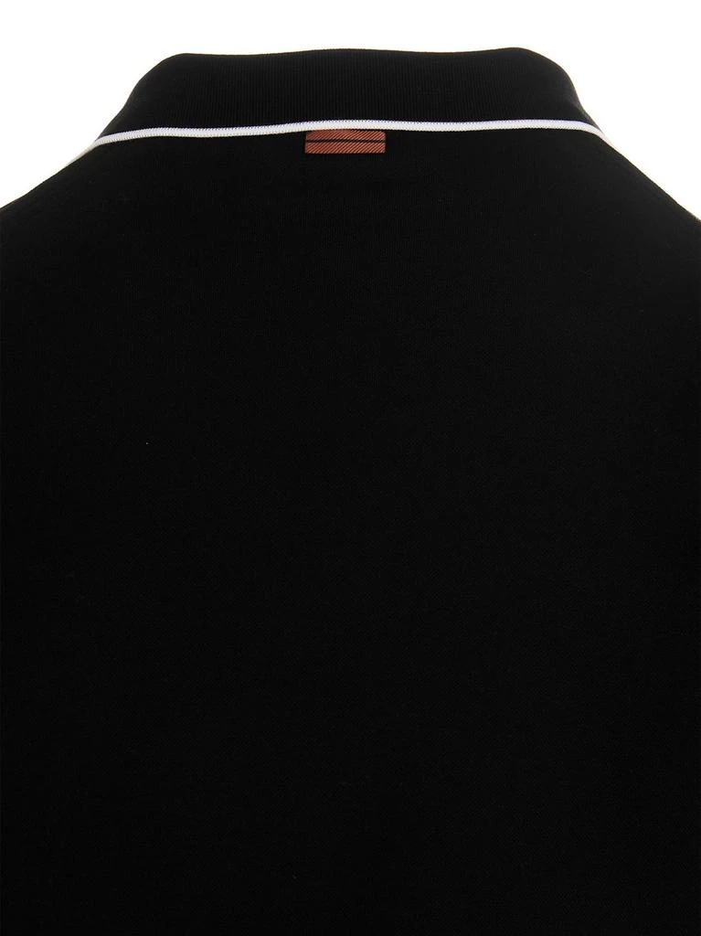 商品Zegna|Embroidered Logo Polo Shirt,价格¥3204,第2张图片详细描述
