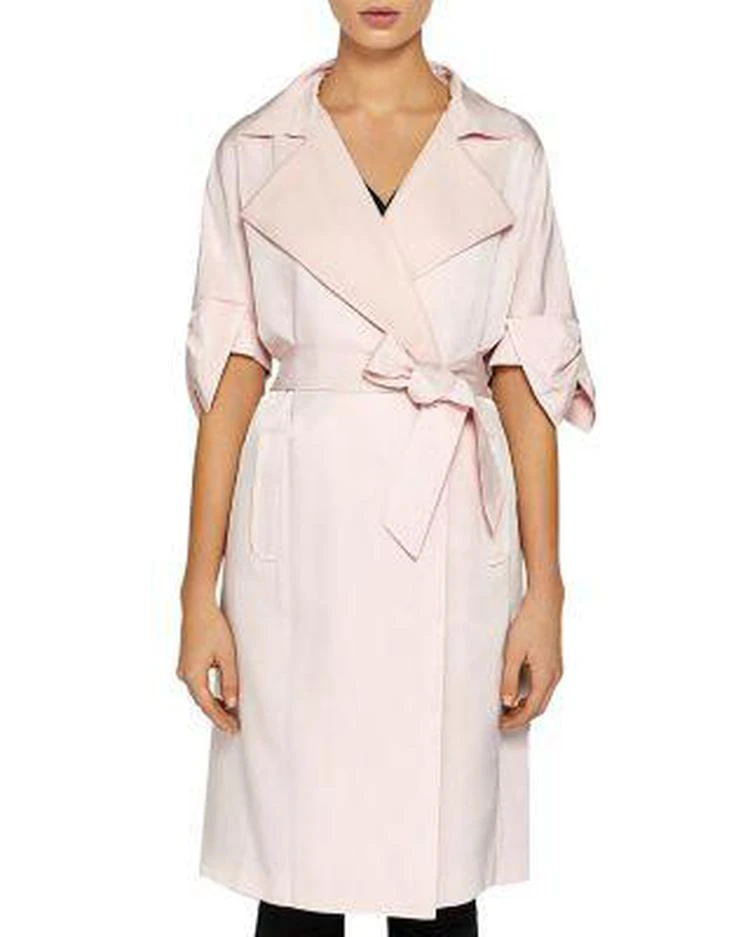 商品Ted Baker London|Biibi Bow-Trimmed Trench Coat,价格¥1281,第1张图片