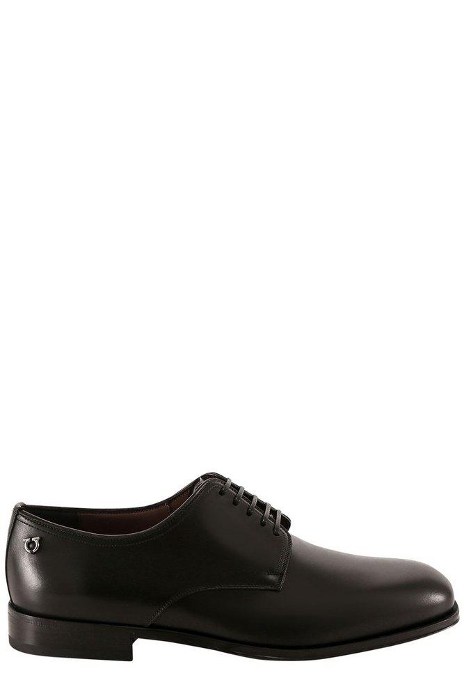 Salvatore Ferragamo Gancini Derby Shoes商品第1张图片规格展示