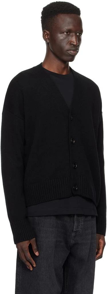 商品AMI|Black Cropped Cardigan,价格¥5237,第2张图片详细描述