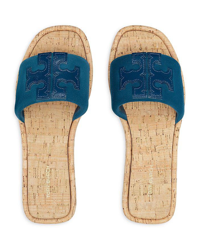 Women's Square Toe Double T Sport Slide Sandals商品第3张图片规格展示