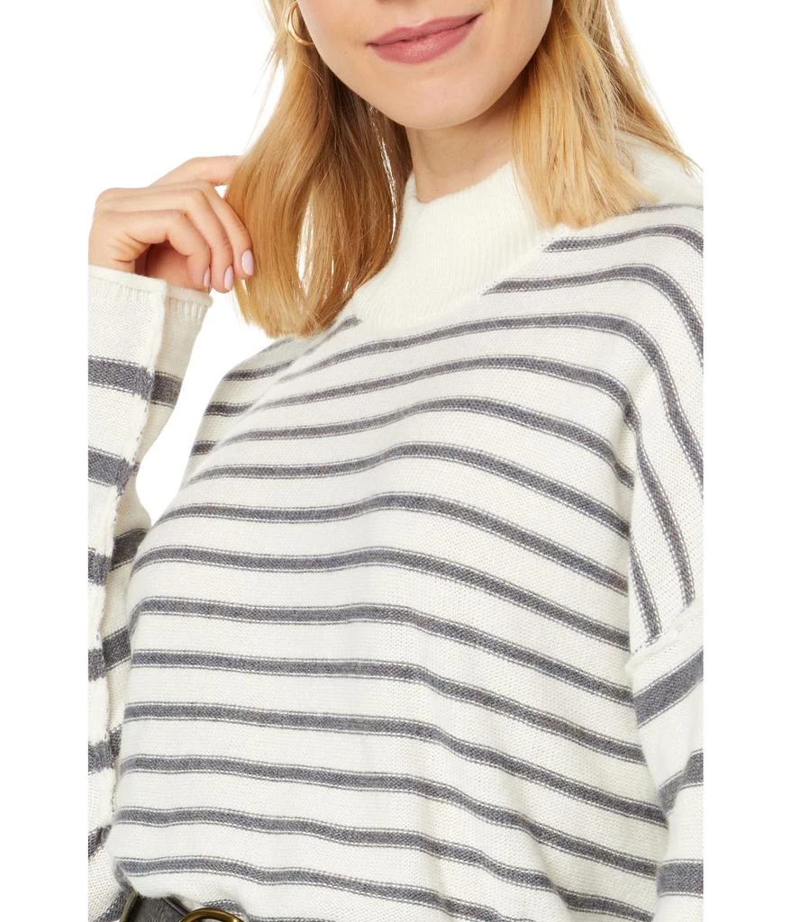 商品Madewell|Stripe Jamaica Mock Neck,价格¥255,第3张图片详细描述