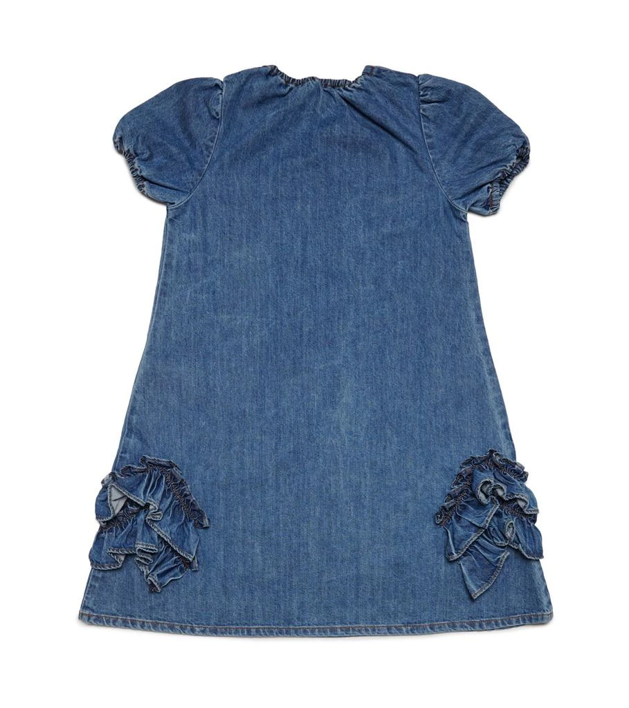 商品Marni|Marni Kids Ruffle Detailed Short-Sleeved Denim Dress,价格¥668,第2张图片详细描述