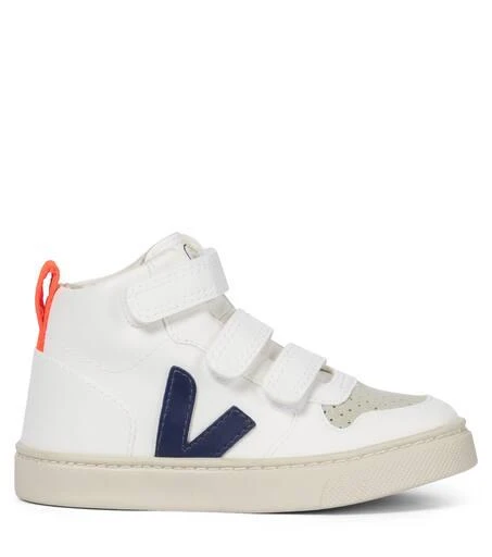 商品Veja|V-10 Mid faux leather sneakers,价格¥718,第4张图片详细描述