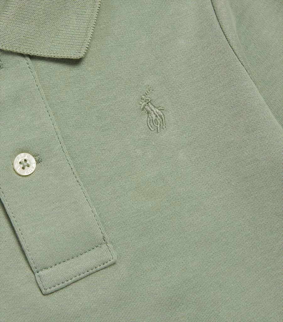 商品Ralph Lauren|Long-Sleeve Polo Shirt (3-24 Months),价格¥530,第3张图片详细描述