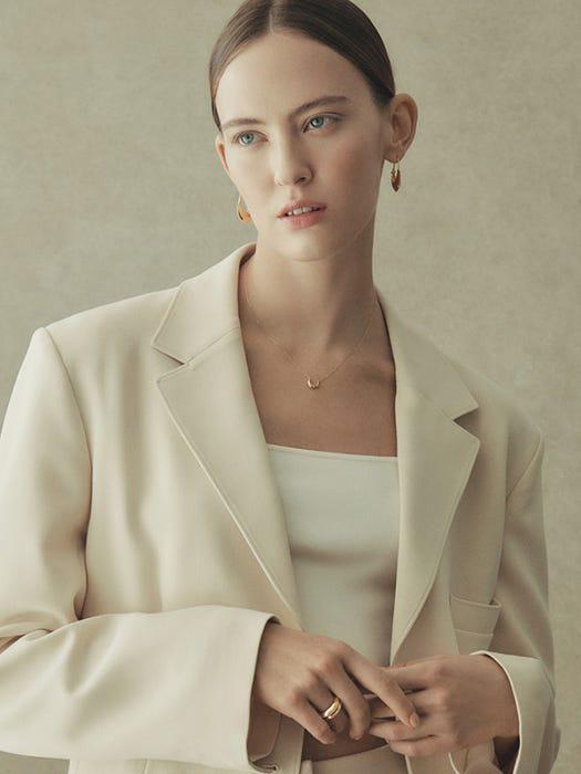 商品hyeres-lor|Champagne Moon 14k Necklace S HL2N19237Y4420,价格¥2435,第5张图片详细描述
