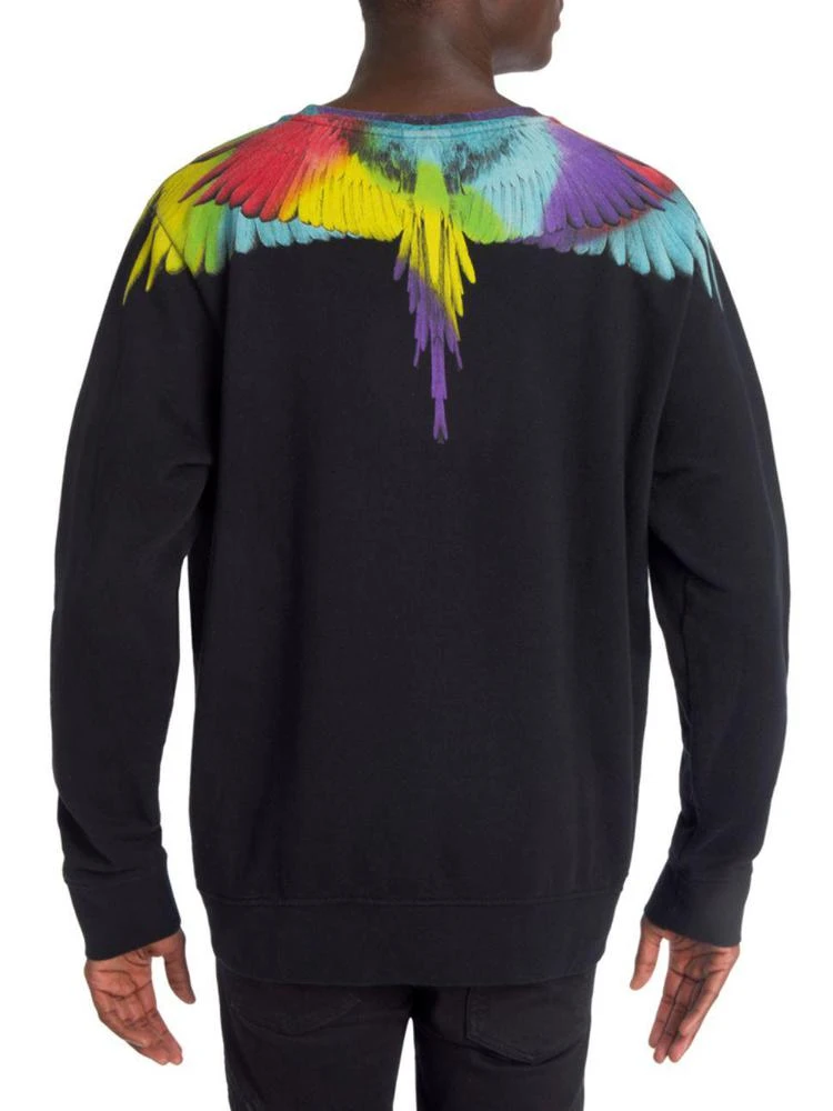 商品Marcelo Burlon|Nicolas Long Sleeve Printed Sweatshirt,价格¥982,第2张图片详细描述