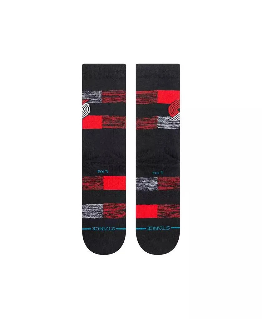 商品Stance|Men's Portland Trail Blazers Cryptic Crew Socks,价格¥131,第3张图片详细描述