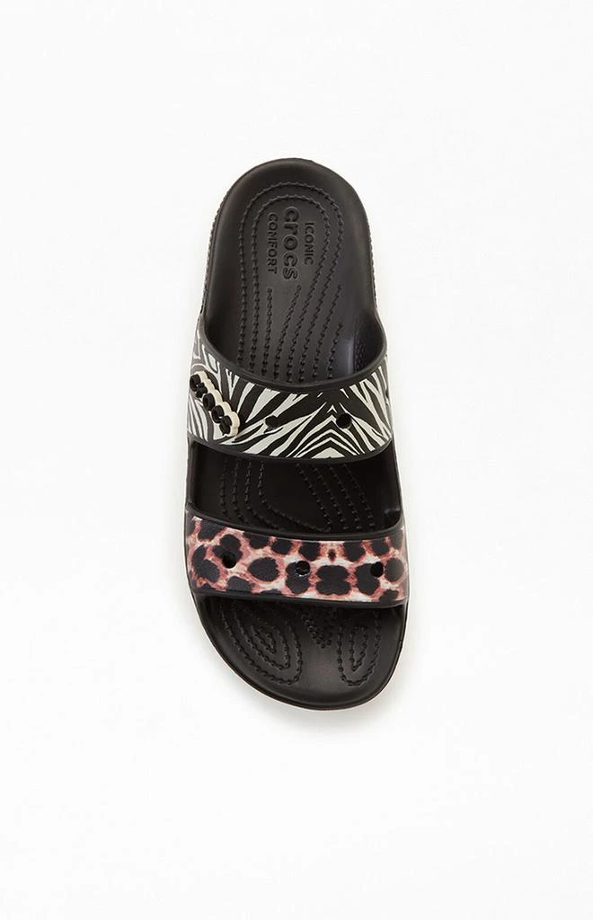 商品Crocs|Women's Animal Remix Slide Sandals,价格¥334,第5张图片详细描述