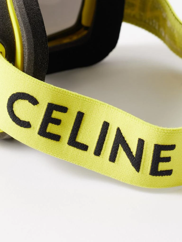 商品Celine Eyewear|Logo-jacquard ski goggles,价格¥2676,第4张图片详细描述