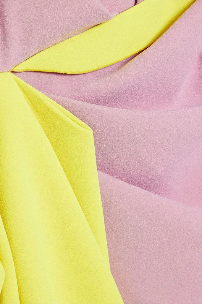 商品ROKSANDA|Calatrava draped two-tone crepe midi dress,价格¥5807,第4张图片详细描述