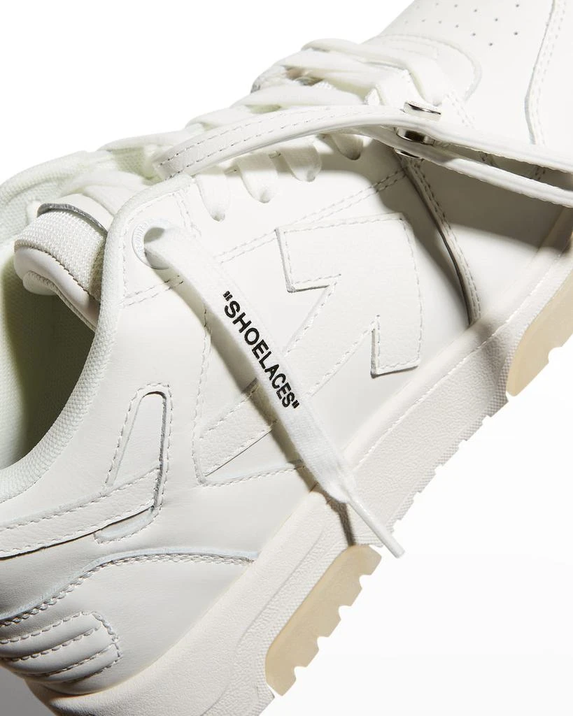 商品Off-White|Out Of Office Arrow Leather Sneakers,价格¥2196,第4张图片详细描述