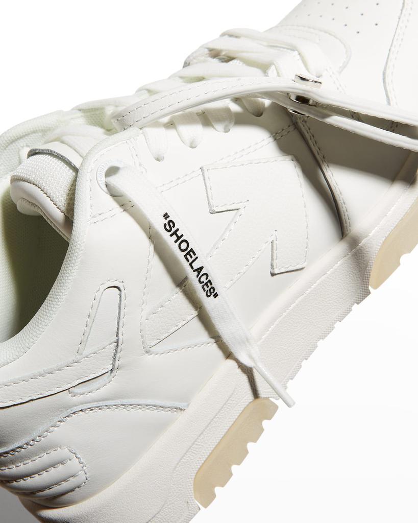商品Off-White|Out Of Office Arrow Leather Sneakers,价格¥4155,第6张图片详细描述
