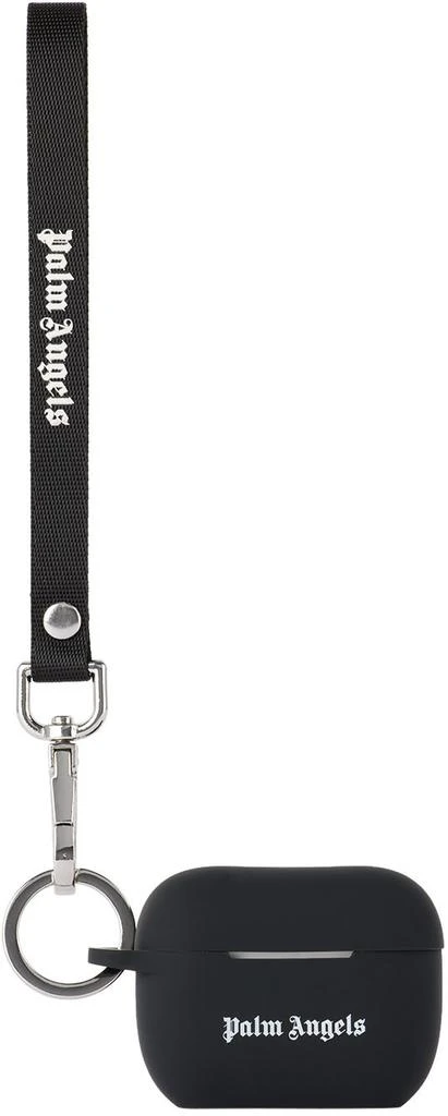 商品Palm Angels|Black Logo AirPods Pro Case,价格¥709,第1张图片