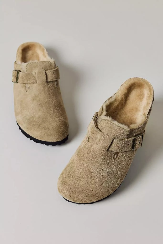 商品Birkenstock|Birkenstock Women's Boston Shearling Clog,价格¥1344,第2张图片详细描述