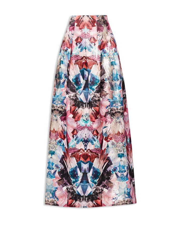 商品Ted Baker London|Ted Baker Frelan Mirrored Minerals Maxi Skirt,价格¥1607,第4张图片详细描述