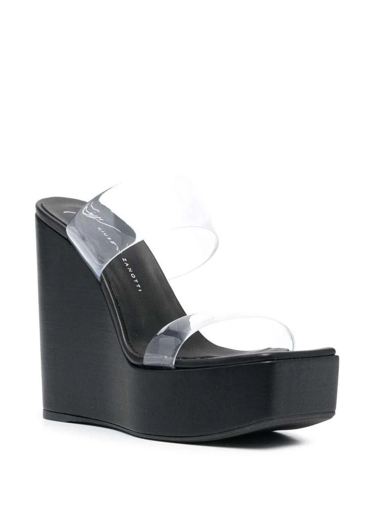 商品Giuseppe Zanotti|Giuseppe Zanotti Zanilla Wedge Mules,价格¥2582,第2张图片详细描述