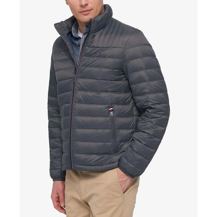 商品Tommy Hilfiger|Men's Big & Tall Packable Puffer Coat,价格¥778,第4张图片详细描述
